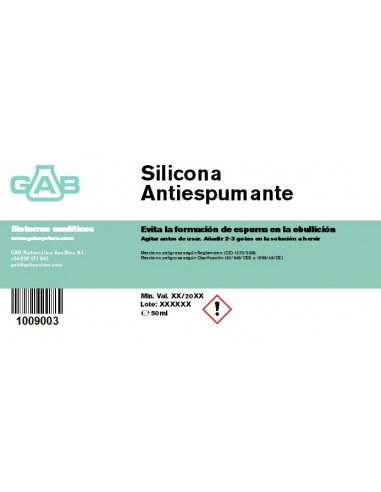 SILICONA ANTIESPUMANTE 60 ml