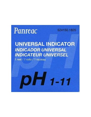 PAPEL INDICADOR pH 1-11 rollo